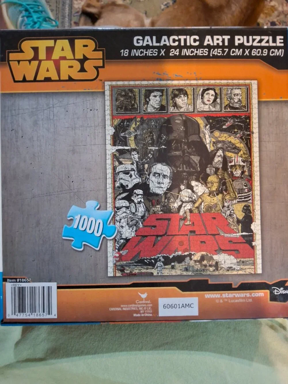 Star wars Gialactic art puzzle 1000